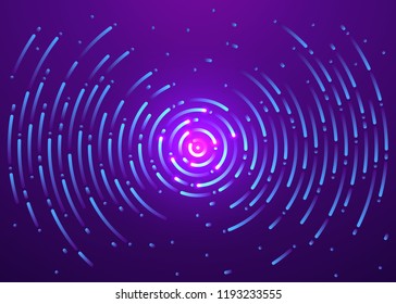 Universe galaxy abstract background. Vector illustration