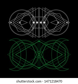 universe geometry vector for commercial use