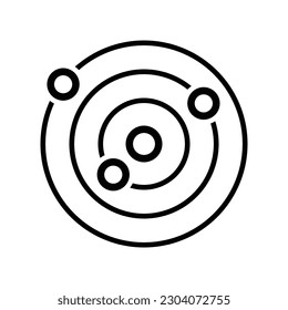 Universe icon vector design trendy