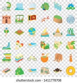 Universe icons set. Cartoon style of 36 universe vector icons for web for any design