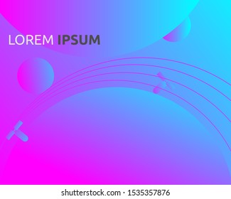 universe network satellite concept background