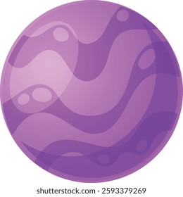 Universe planet galaxy object vector illustration