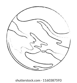 universe planet space icon