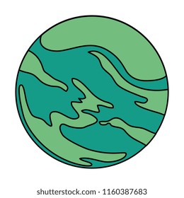 universe planet space icon