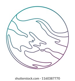 universe planet space icon