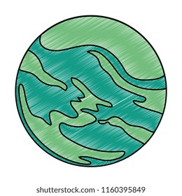 universe planet space icon