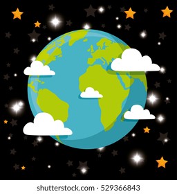 universe planets space concept