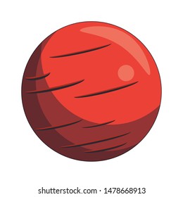 universe space galaxy astronomy science mars planet isolated cartoon vector illustration graphic design