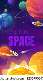 Universe. space. space trip. design. vector illustration