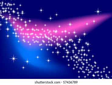 Universe with stars