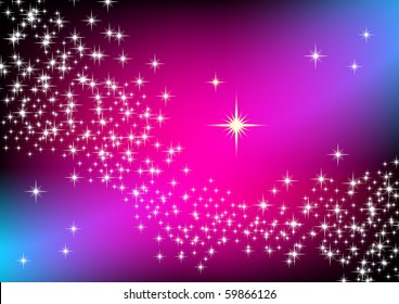 Universe with stars