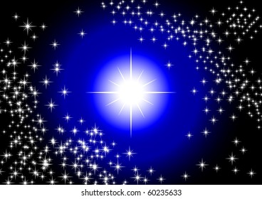 Universe with stars