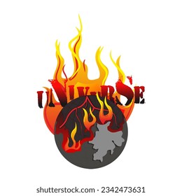 Universe Typography V87 Patch Streetwear, Urban, Luxury, Modern Design Patch Commercial Use