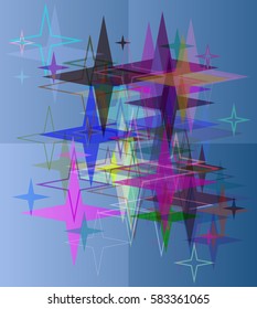 universe vector pattern