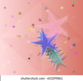 universe vector pattern