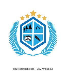 University, Academy and College logo design.