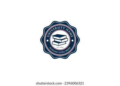 University, academy Logo vector. Education Shields logo for high school education vector Logo Template