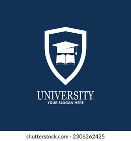 University  Academy  School and Course logo design template