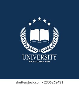 University  Academy  School and Course logo design template