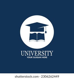 University  Academy  School and Course logo design template