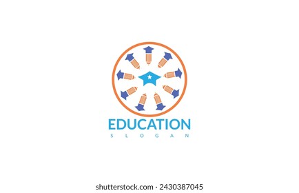 University and academy vector icons.