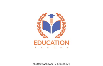 University and academy vector icons. Emblems or shields Vector abstract logo design template.