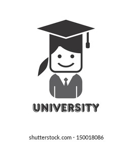 university avatar portrait tail girl