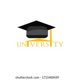 Graduation Logo Template Design Graduation Simple Stock Vector (Royalty ...