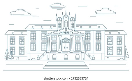 2,943 College Lineart Images, Stock Photos & Vectors | Shutterstock