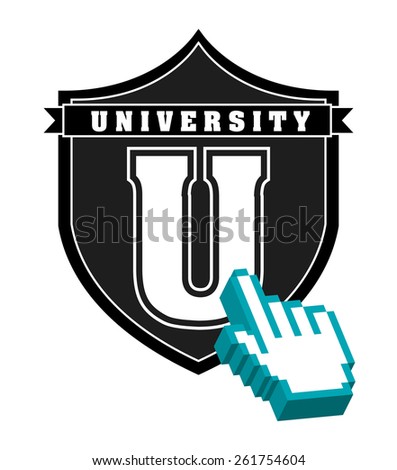 university campus design, vector illustration eps10 graphic 