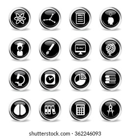 University chrome icons for web