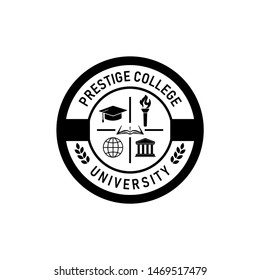 University And College School Badge Logo Emblem