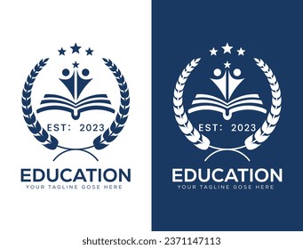 University and college school crests and logo emblems