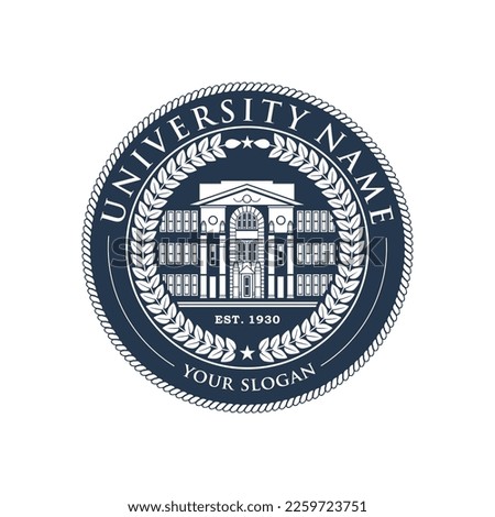 university and college school crests and logo emblems