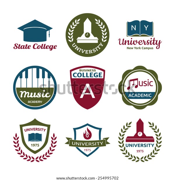 University College School Logo Emblems Stock Vector (Royalty Free ...