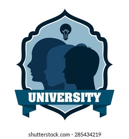 university concept design, vector illustration eps10 graphic 