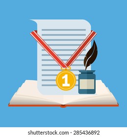 university concept design, vector illustration eps10 graphic 