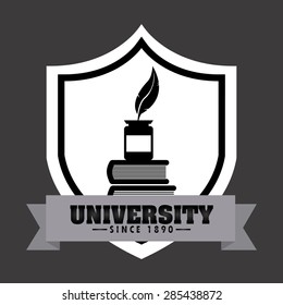 university concept design, vector illustration eps10 graphic 
