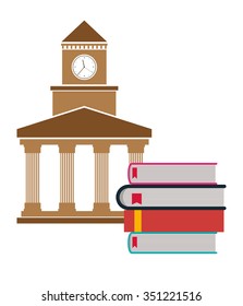 university education design, vector illustration eps10 graphic 