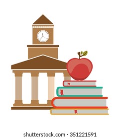 university education design, vector illustration eps10 graphic 