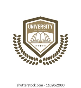 University education logo design