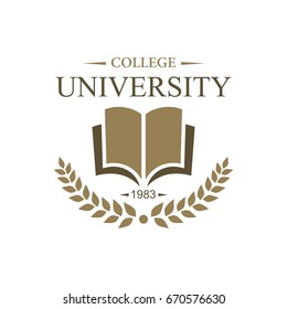 150,921 University logo Images, Stock Photos & Vectors | Shutterstock