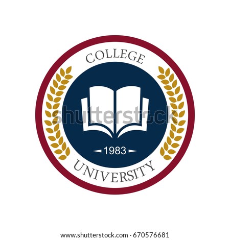 University education logo design