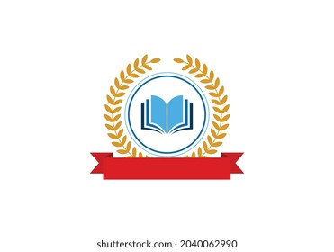 University education logo design. vector logo design template Isolated on a white background