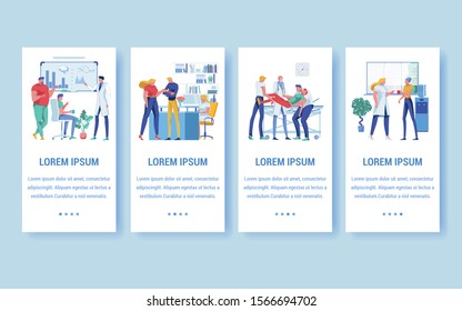 University Family Health Center Vector Banners