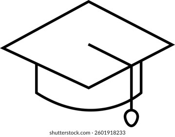 university graduation cap vector illustration