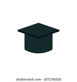 University hat icon illustration vector symbol