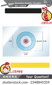 University and high school exam question form, Mathematics, physics, geometry, eps, for teachers, Next generation problems, two sister, speech bubble, template, experiment