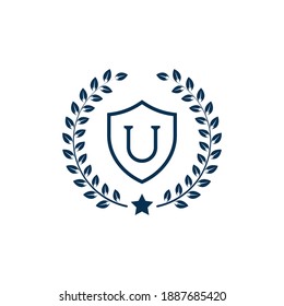 University icon design isolated on white background. Vector illustration
