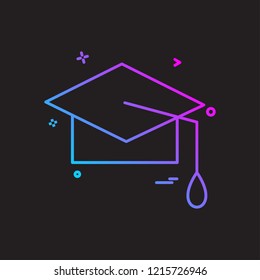  university icon design vector 